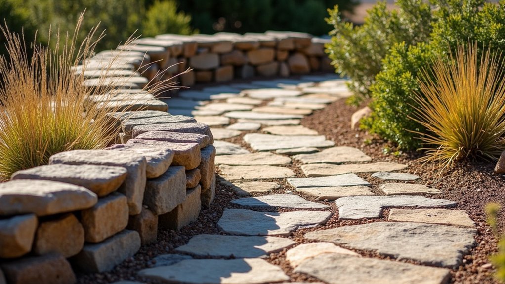 seasonal stone garden maintenance