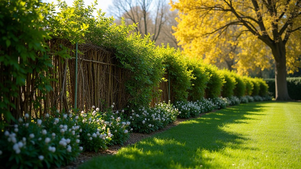 seasonal wattle fence considerations