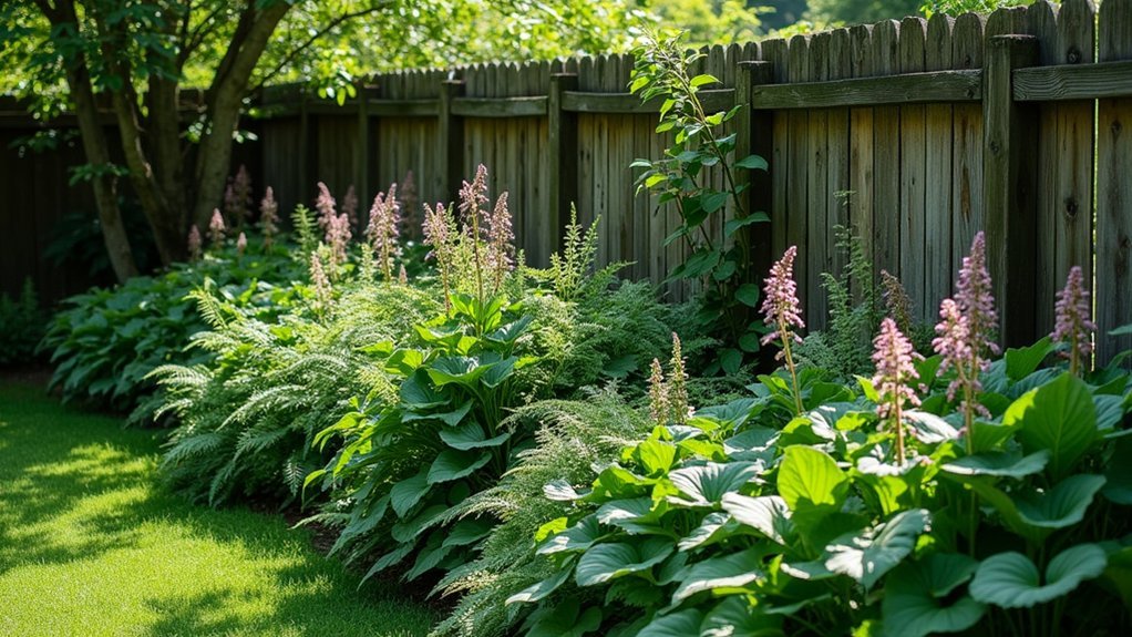 shade garden advantages highlighted