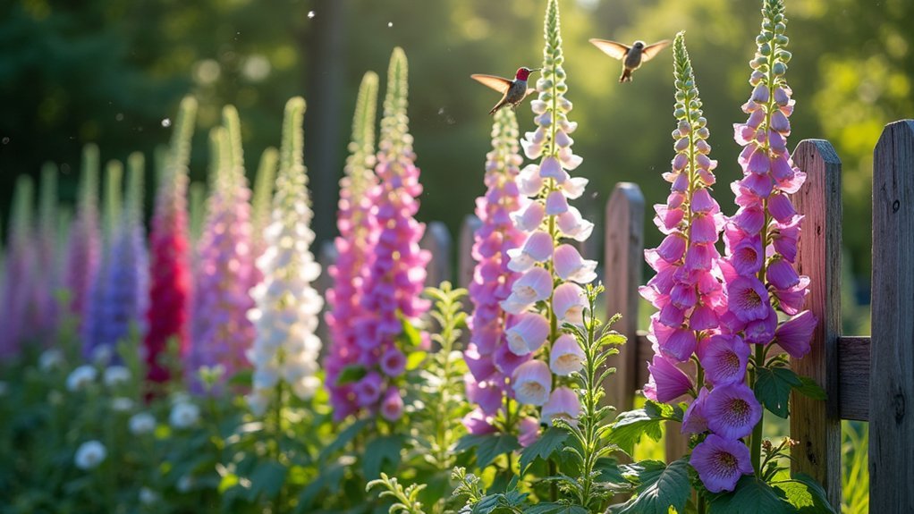 shade loving pollinator attractors