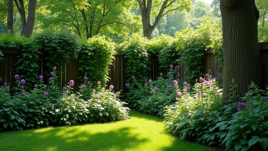 shade opportunities for pollinators