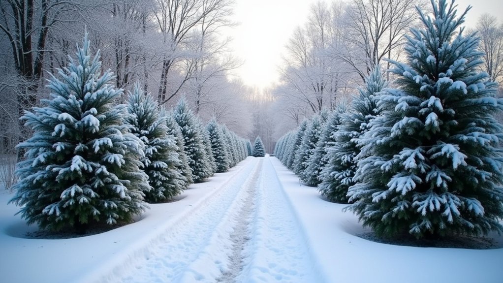 snow resistant privacy hedges