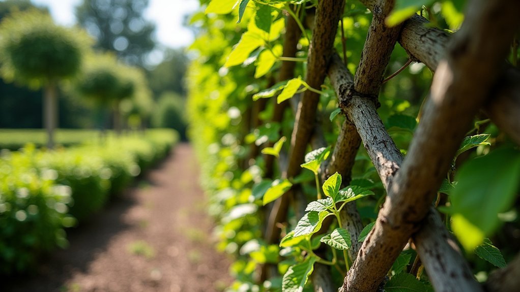 space efficient fruit tree training