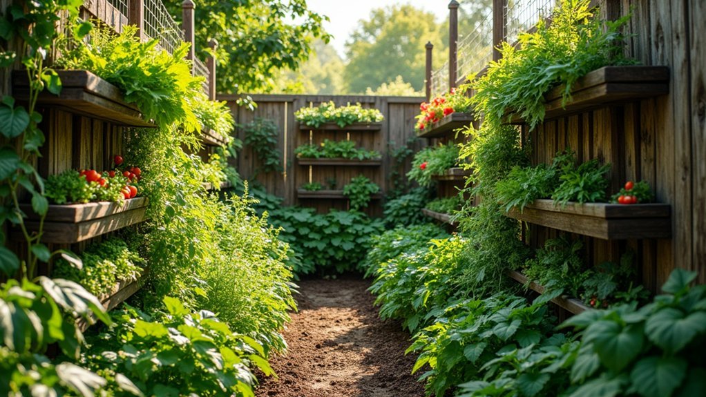 space saving edible fencing options