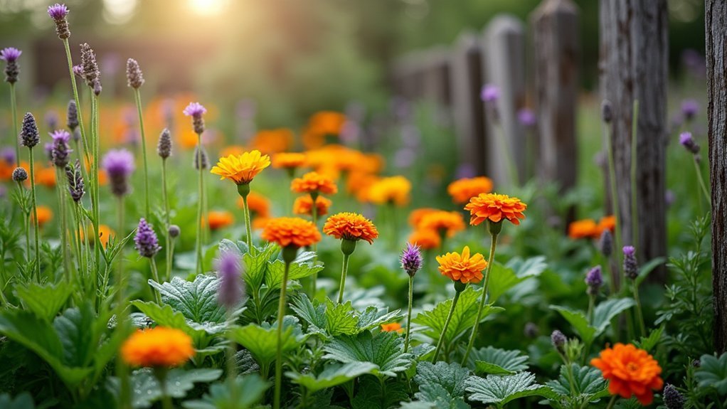 spring pest defense planting