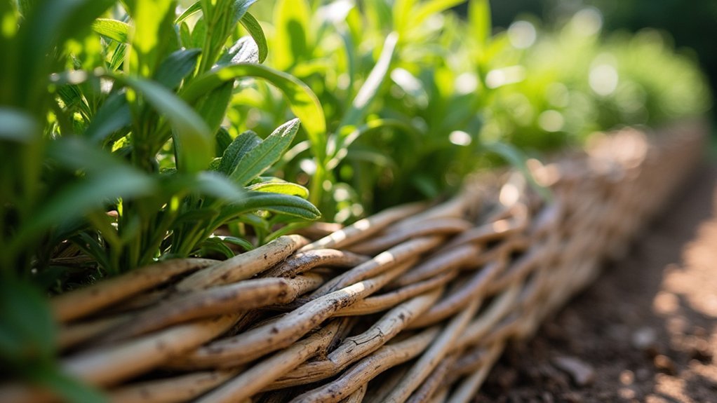 stable willow lattice installation