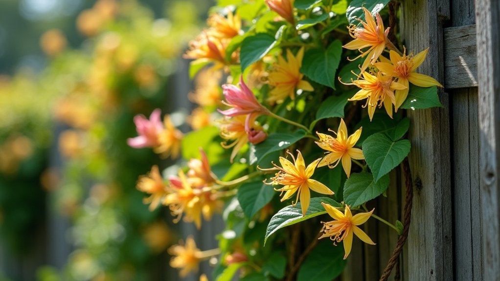 sturdy tall sun exposed fence