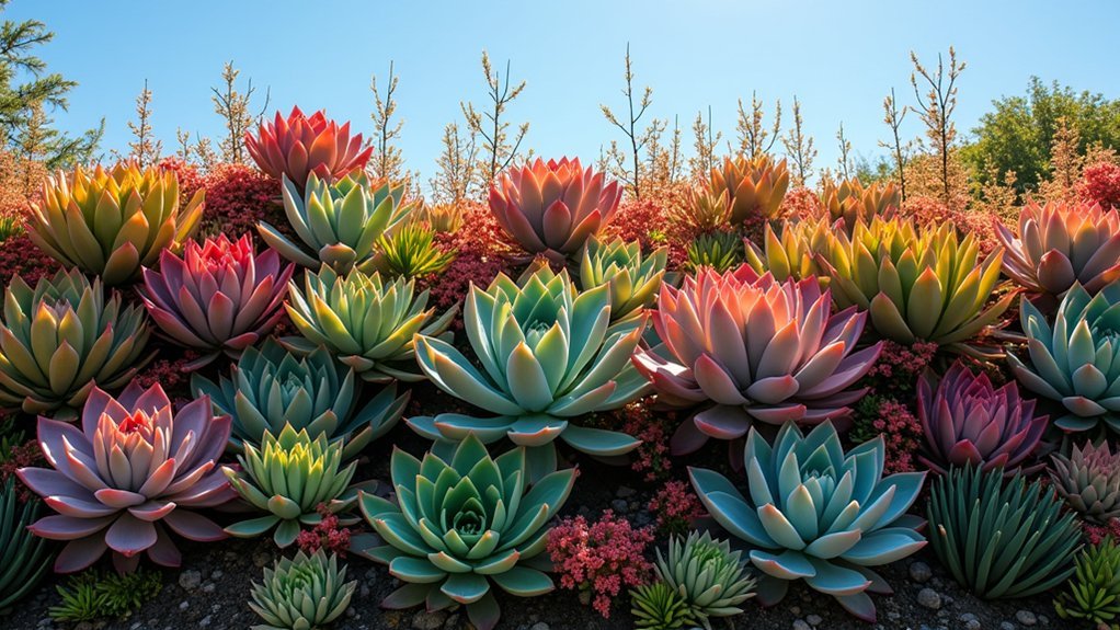 succulents as fire barriers