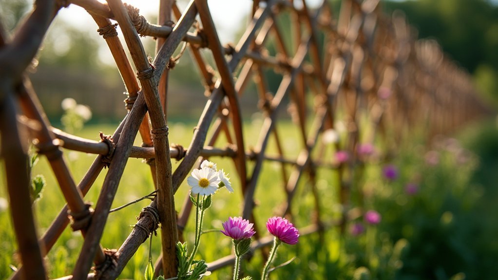 sustainable garden fencing solution