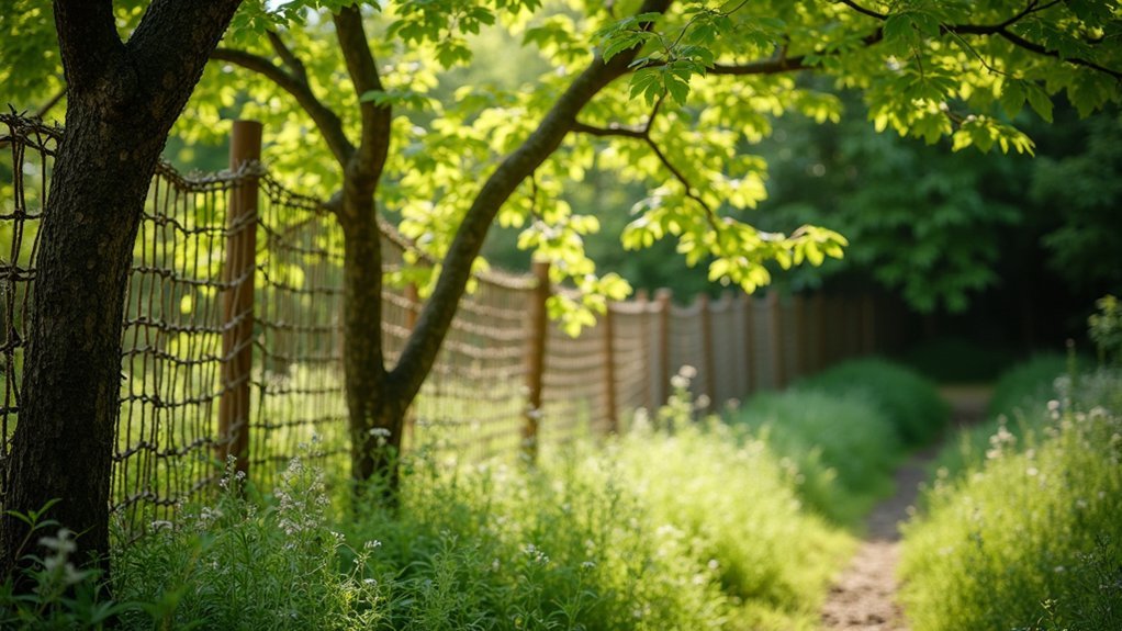 sustainable hazel wattle fencing