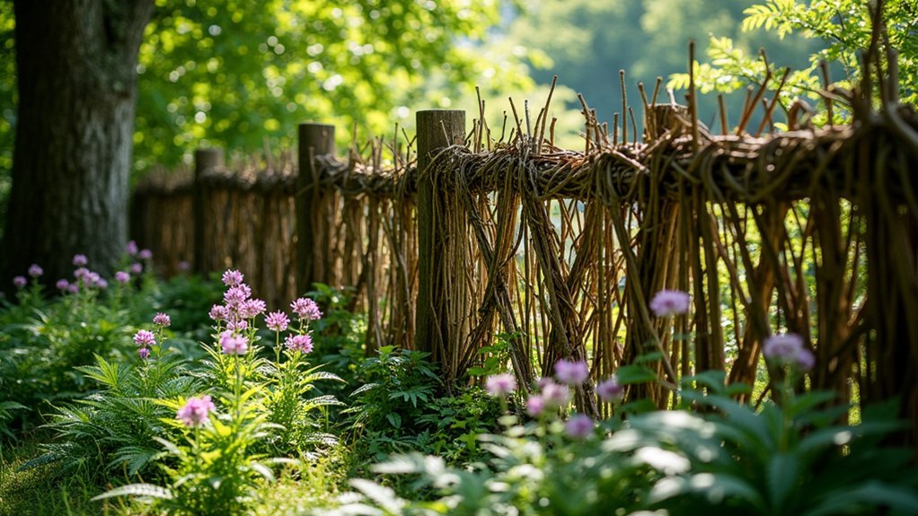 sustainable wattle fencing benefits
