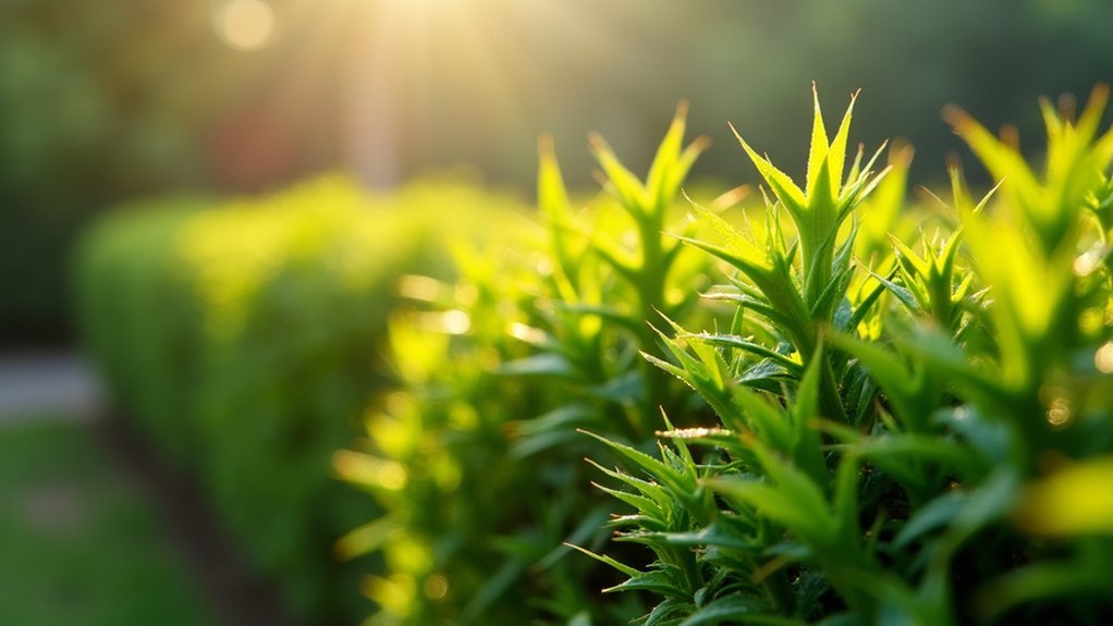 thorny hedges pose dangers