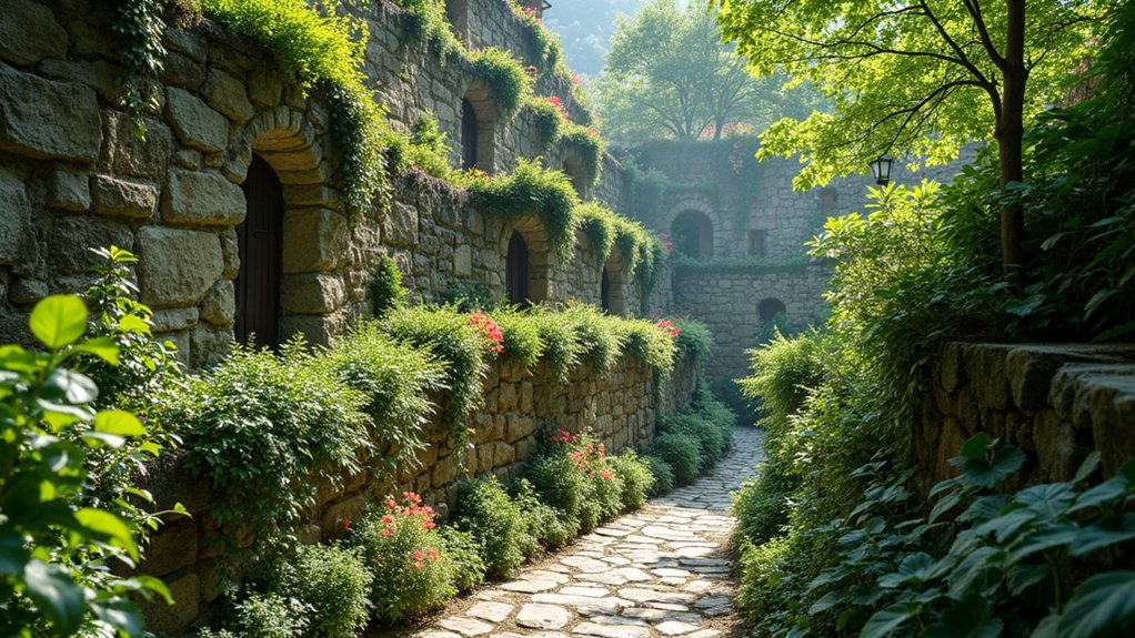 thriving ecosystems through wall plantings