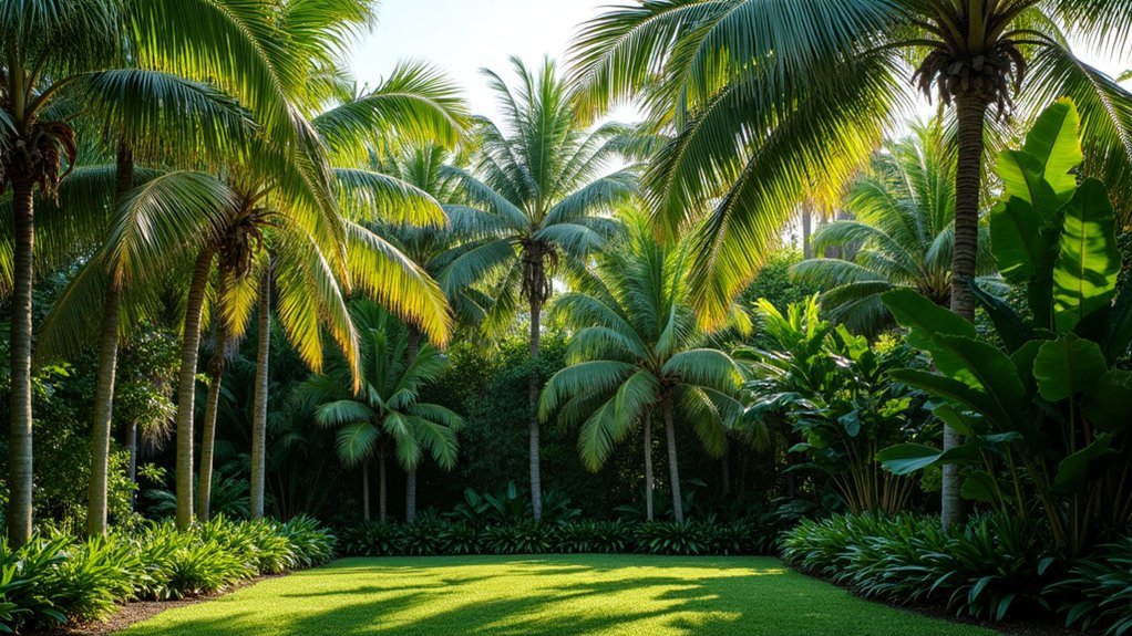 tropical privacy palm varieties