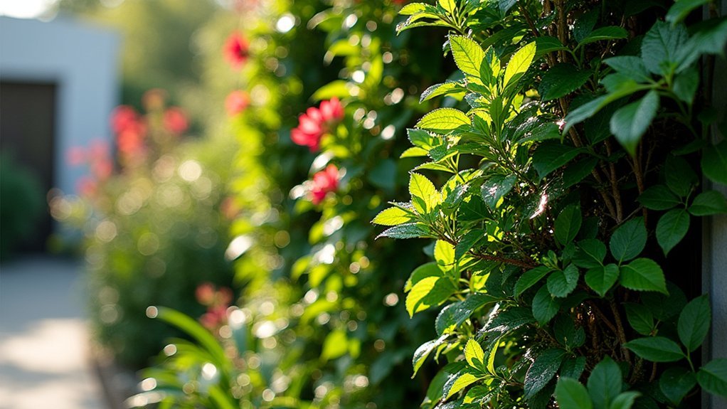vertical native hedges benefits