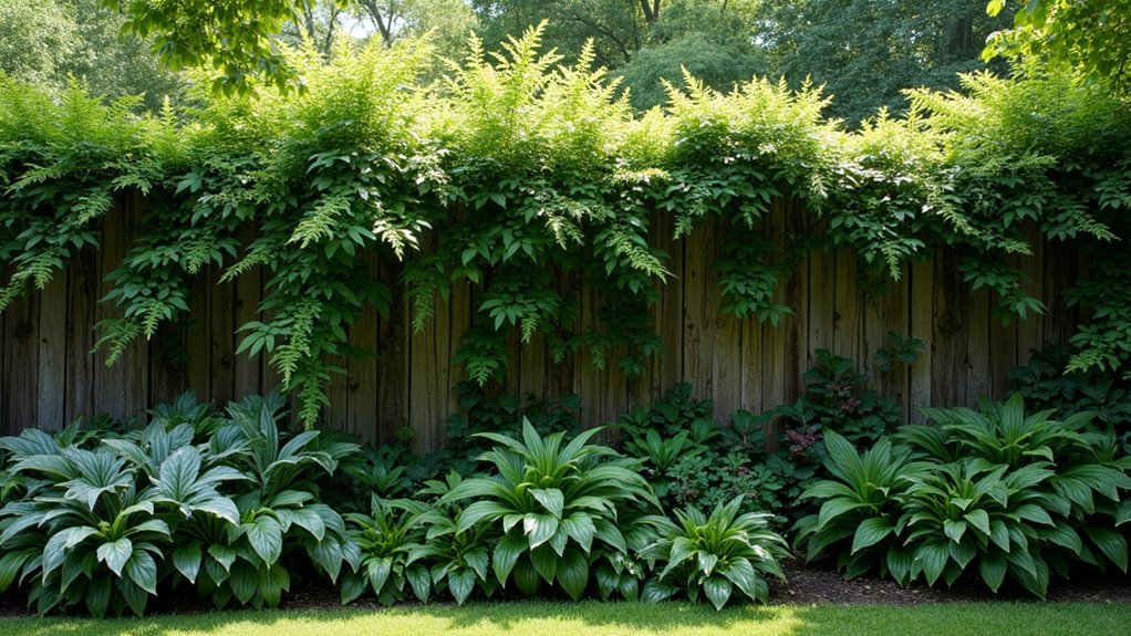 vibrant vertical garden boundaries