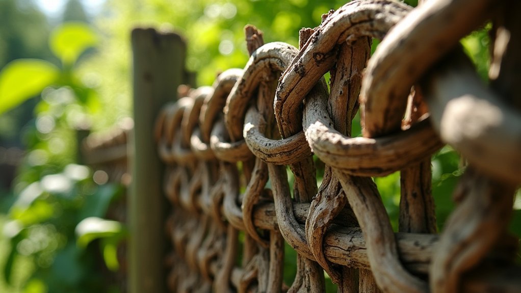 wattle fence weaving techniques