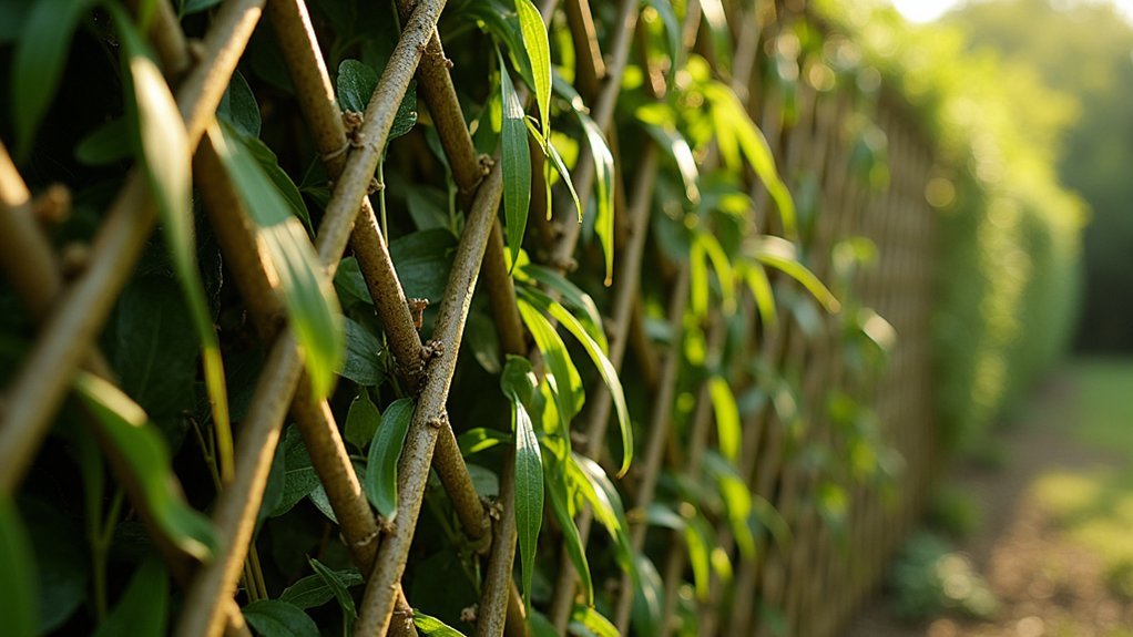 weaving techniques for fences