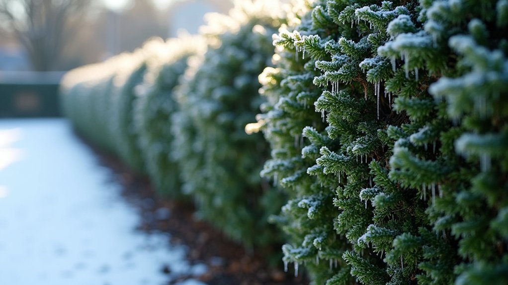 winter hedge protection strategies