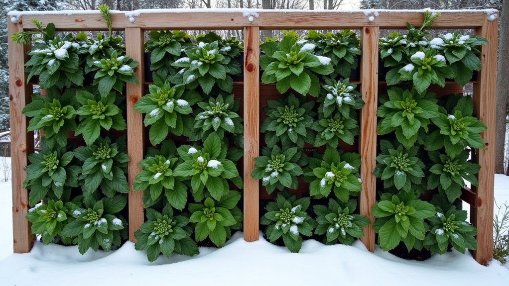 winter ready garden structure