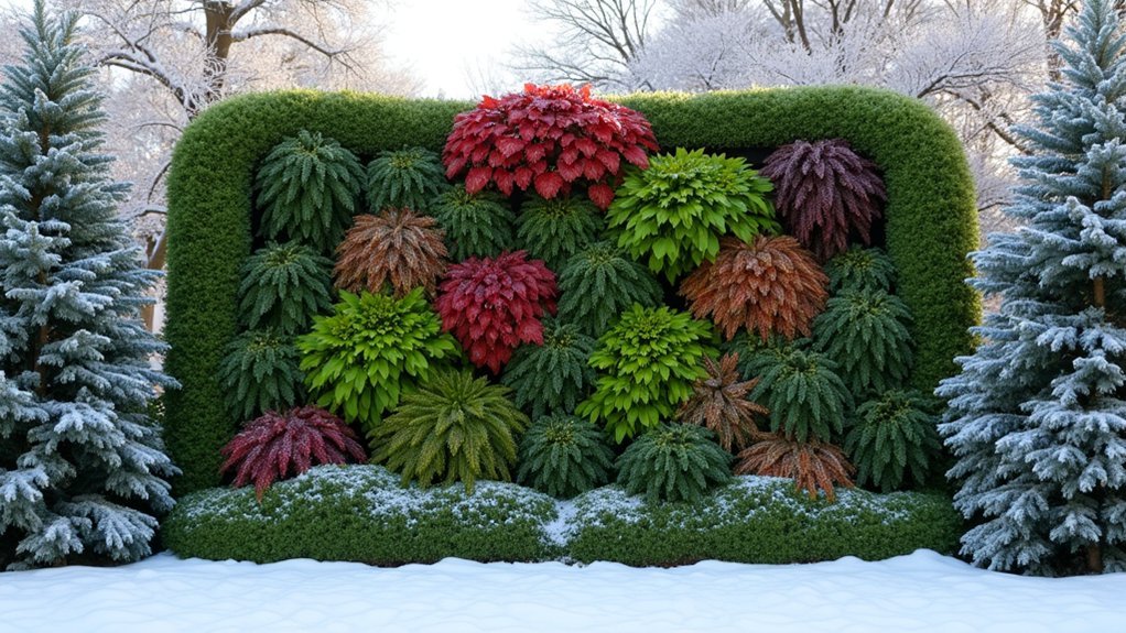winter resilient vertical gardens