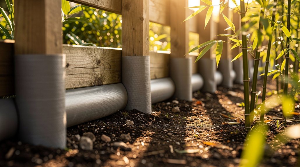 bamboo root barrier sheets