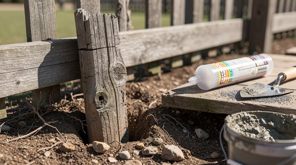 best expanding post repair cement