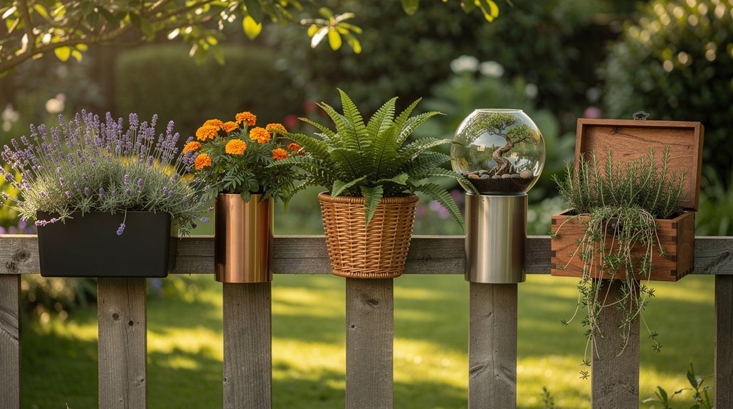 5 Best Fence Post Planters for Decorating Natural Wooden Boundary Posts in 2026