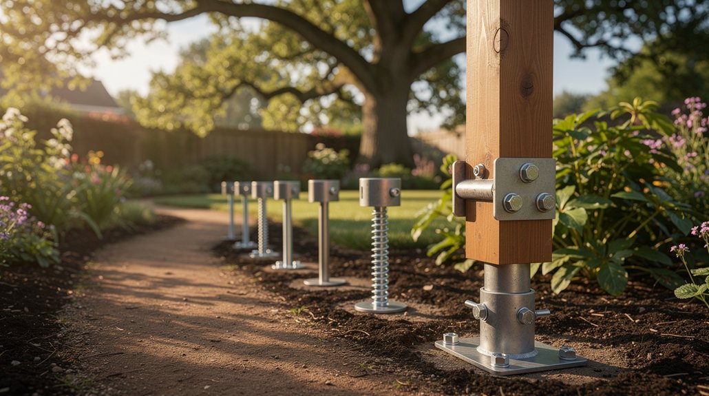 seven best concrete free post anchors