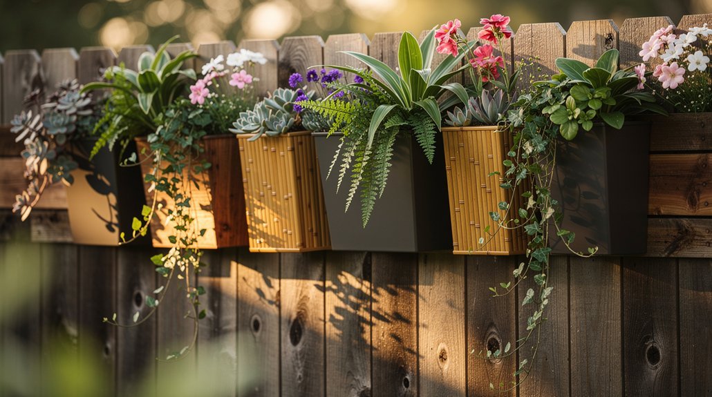 10 Best Vertical Garden Planters for Wooden Fence Posts in 2026